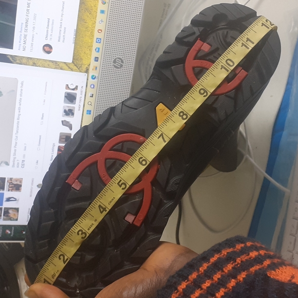 Weatherproof Leather boot with Winter Ice grip Lugged sole men10us/43eu=Wmns11.5 - Picture 8 of 10